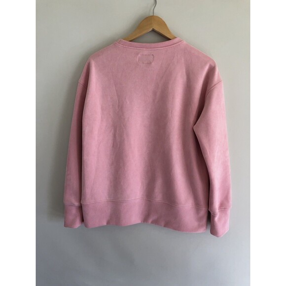 Properly Tied Keely Crew Ladies Sweatshirt Pink M EUC See Description *** - Picture 2 of 4